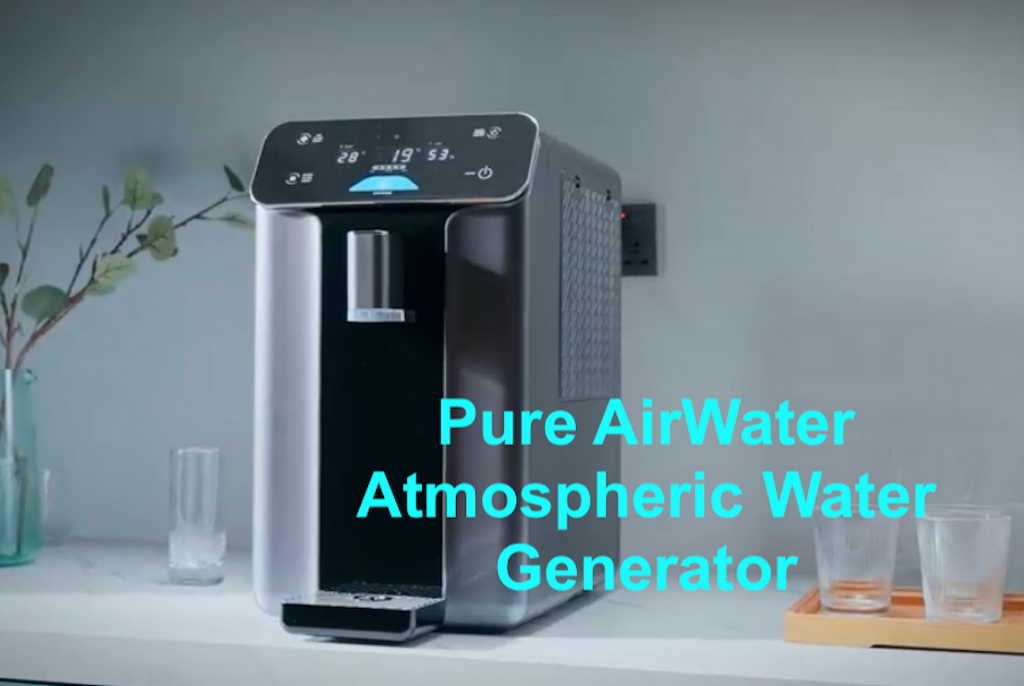 Video of Pure AirWater Atmospheric Water Generator  